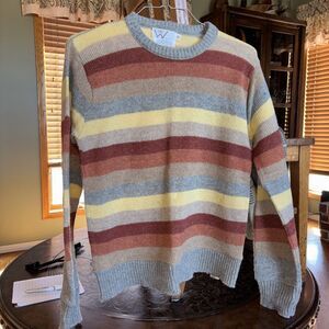 Vintage Wickbury Limited Mens Medium Wool Blend Sweater Grandma Cottage Core